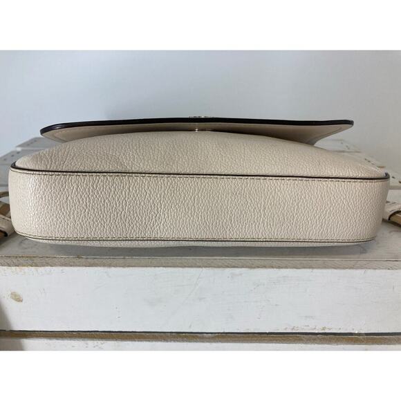 KATE SPADE SMALL IVORY PEBBLED LEATHER CROSSBODY BAG - Picture 9 of 16